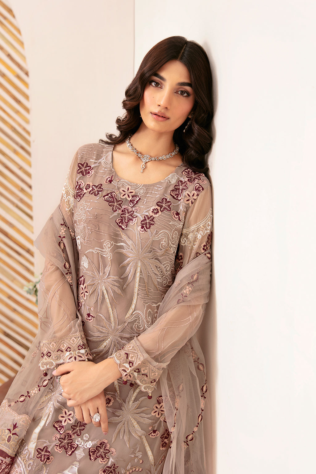 Ramsha | Rangoon Chiffon Collection 24 | D-1206 - Official Ramsha - Agha Fabrics UK