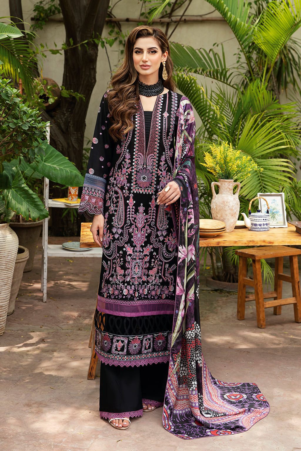 Ramsha | Riwayat Lawn Collection | Y-806