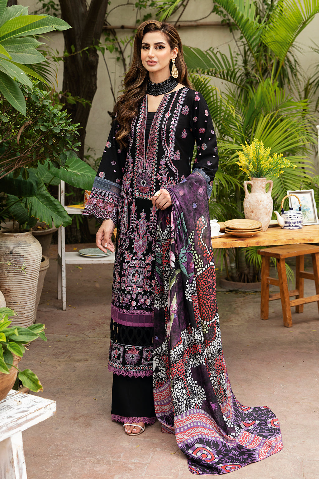 Ramsha | Riwayat Lawn Collection | Y-806