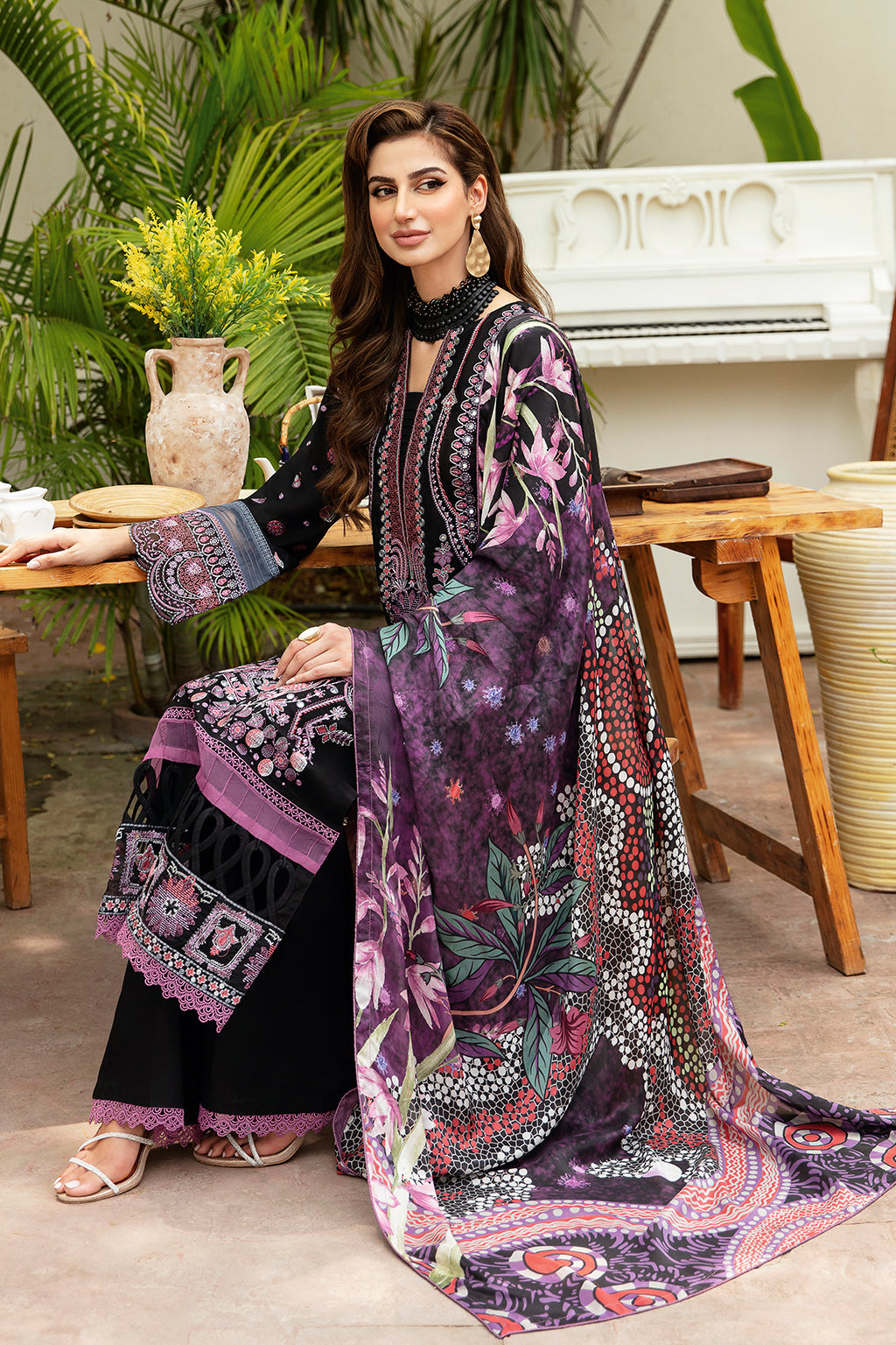 Ramsha | Riwayat Lawn Collection | Y-806