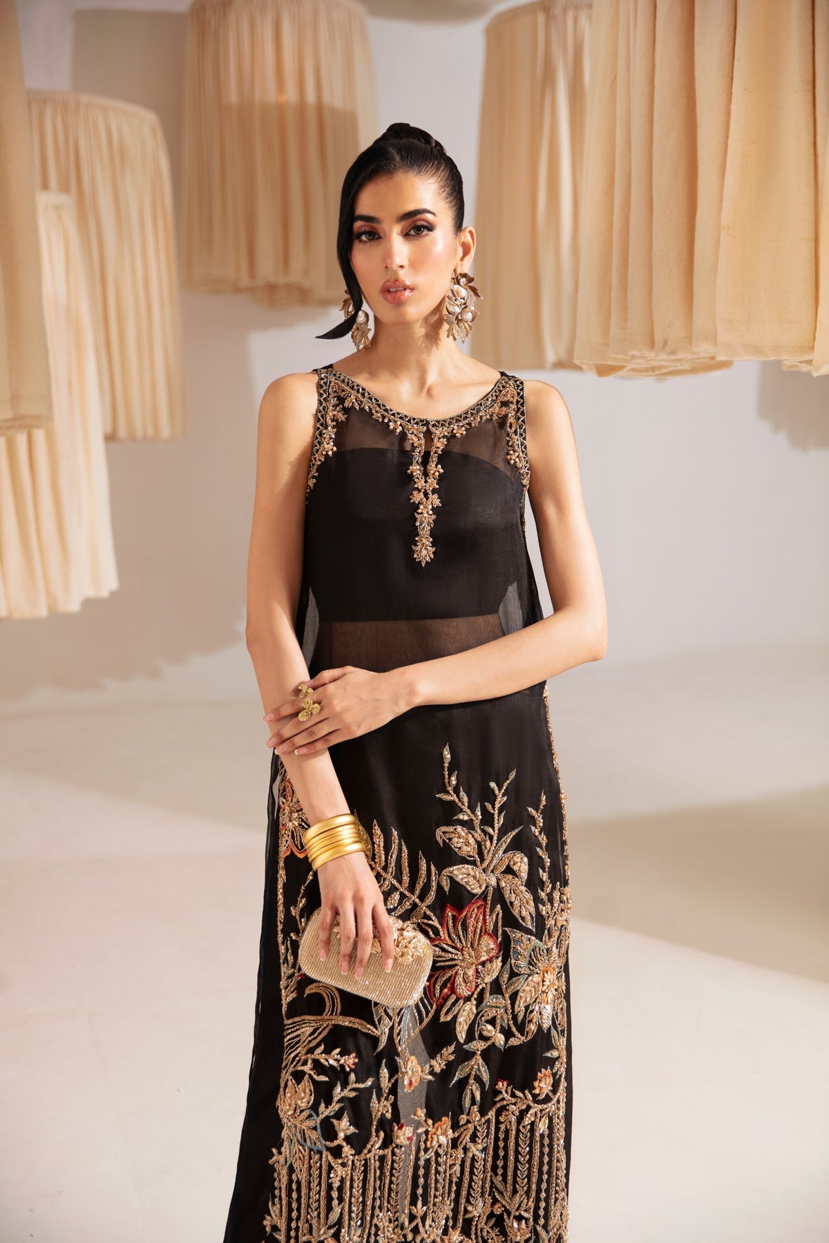 Ayesha and Usman | Aura Luxury Pret | MELANIC