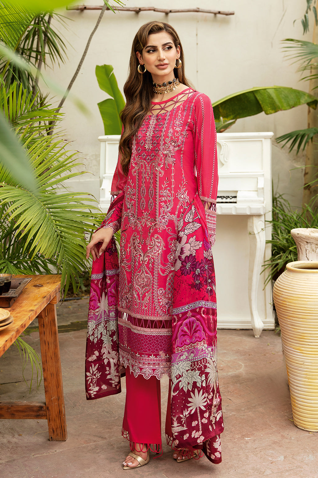 Ramsha | Riwayat Lawn Collection | Y-810