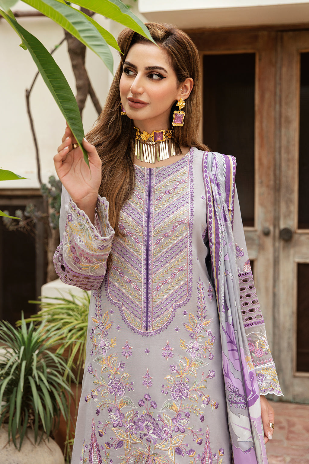 Ramsha | Riwayat Lawn Collection | Y-809