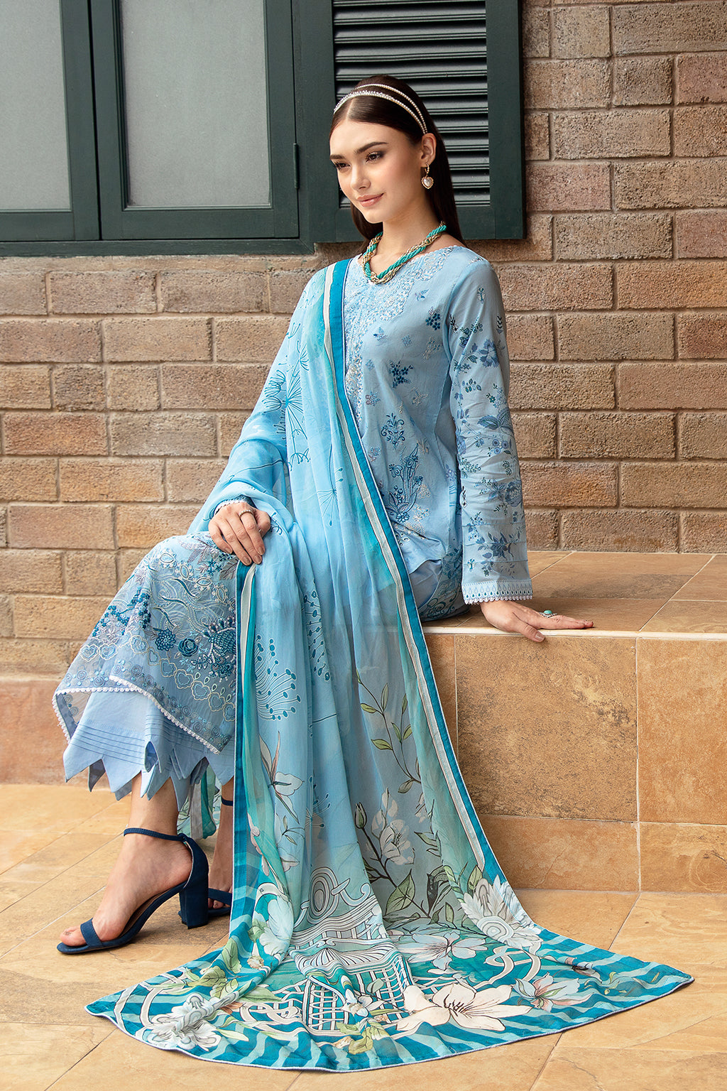 Ramsha | Riwayat Lawn Collection | Y-911