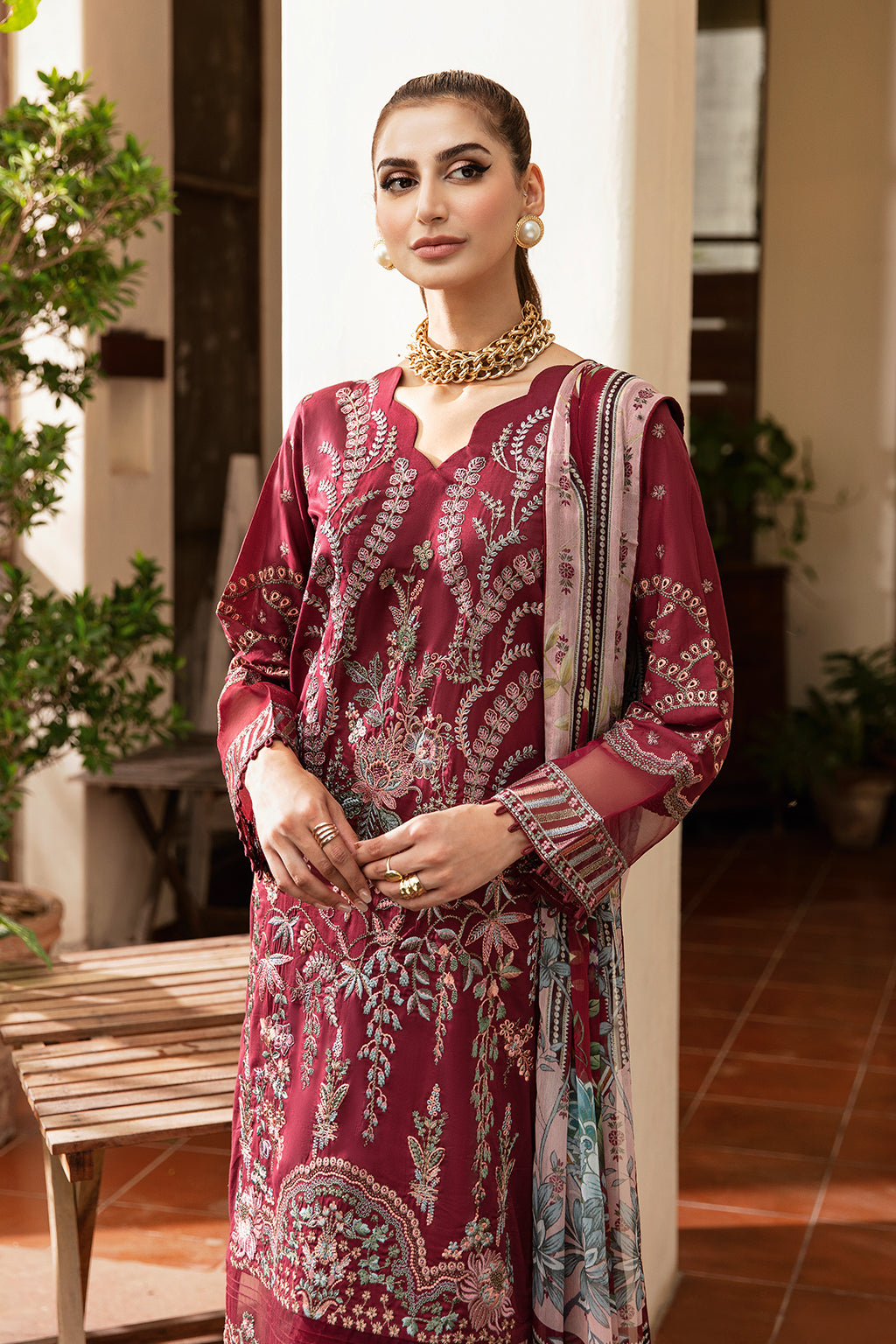 Ramsha | Riwayat Lawn Collection | Y-801
