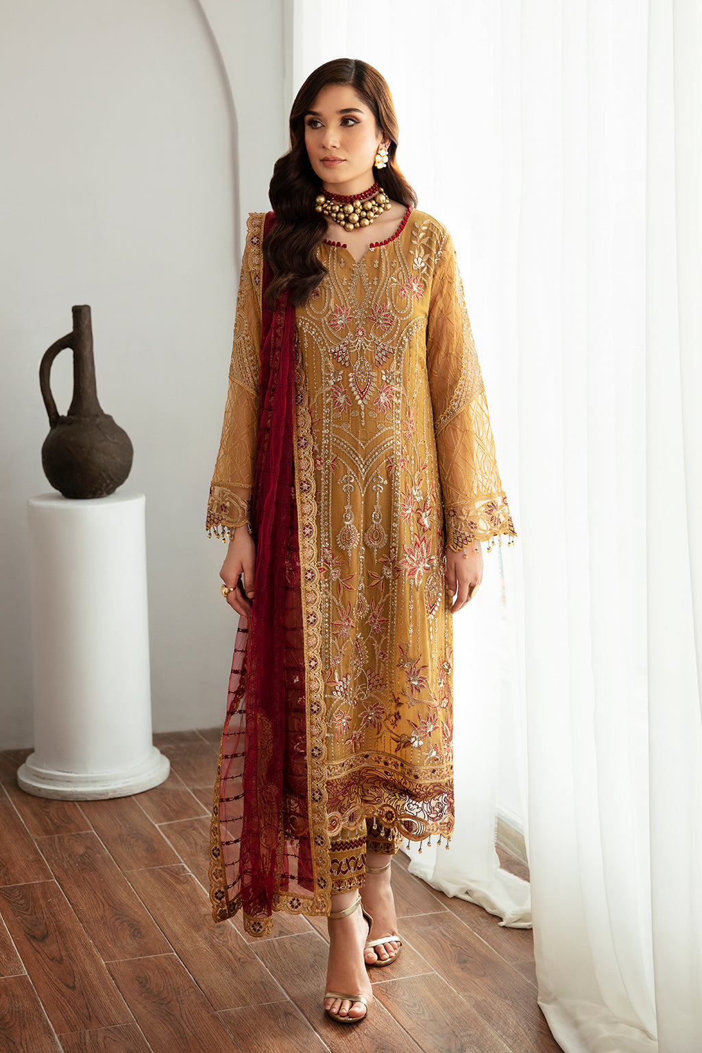 Ramsha | Rangoon Chiffon Collection 24 | D-1110 - Official Ramsha - Agha Fabrics UK