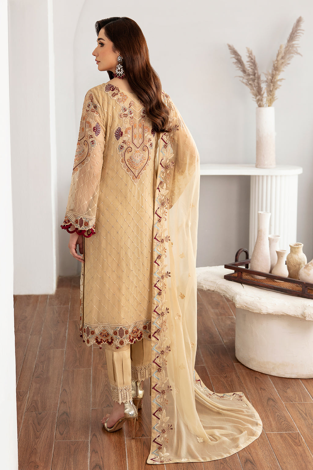 Ramsha | Rangoon Chiffon Collection 24 | D-1108 - Official Ramsha - Agha Fabrics UK