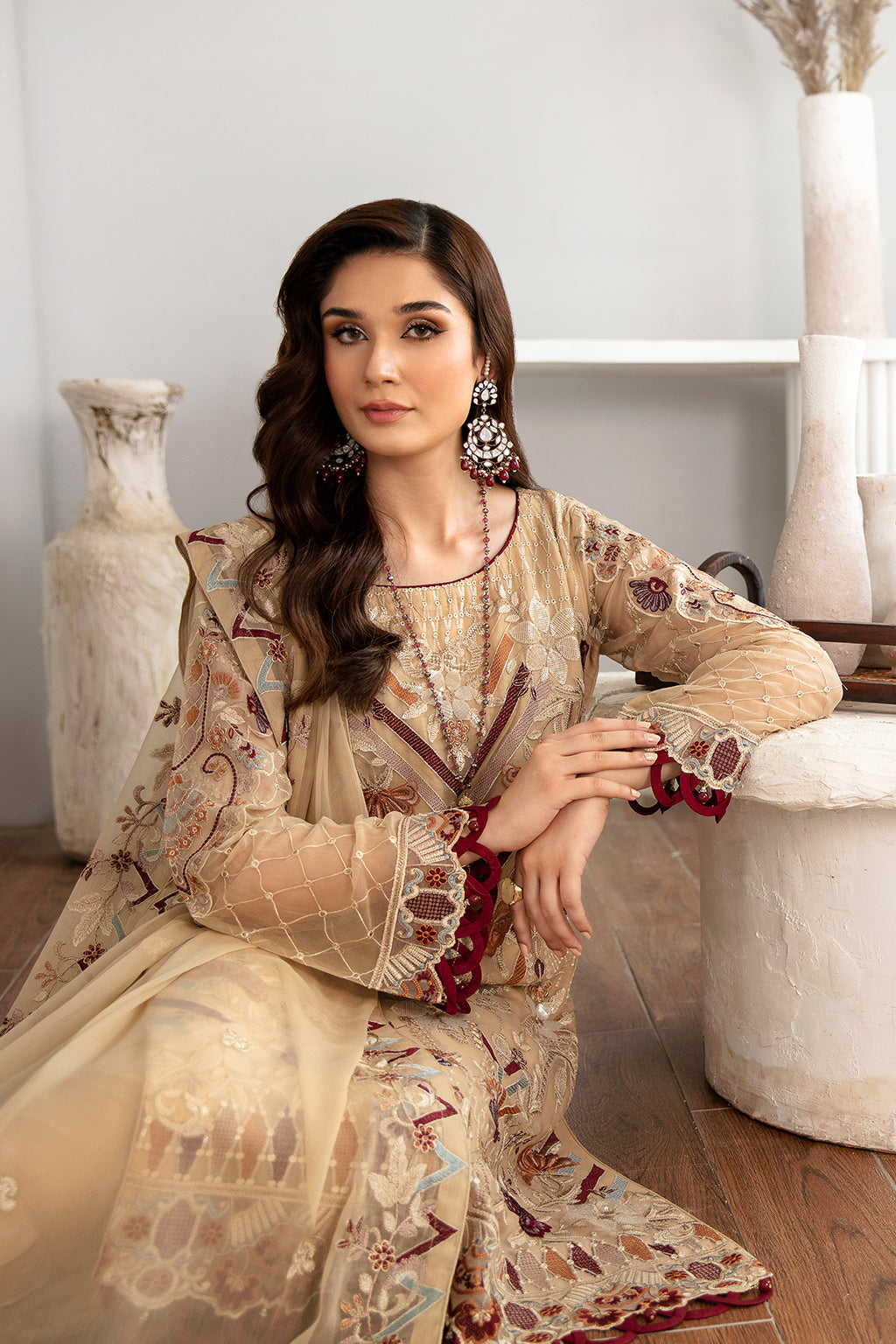 Ramsha | Rangoon Chiffon Collection 24 | D-1108 - Official Ramsha - Agha Fabrics UK