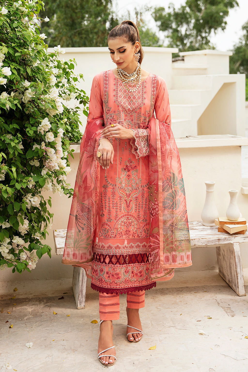 Ramsha | Riwayat Lawn Collection | Y-807