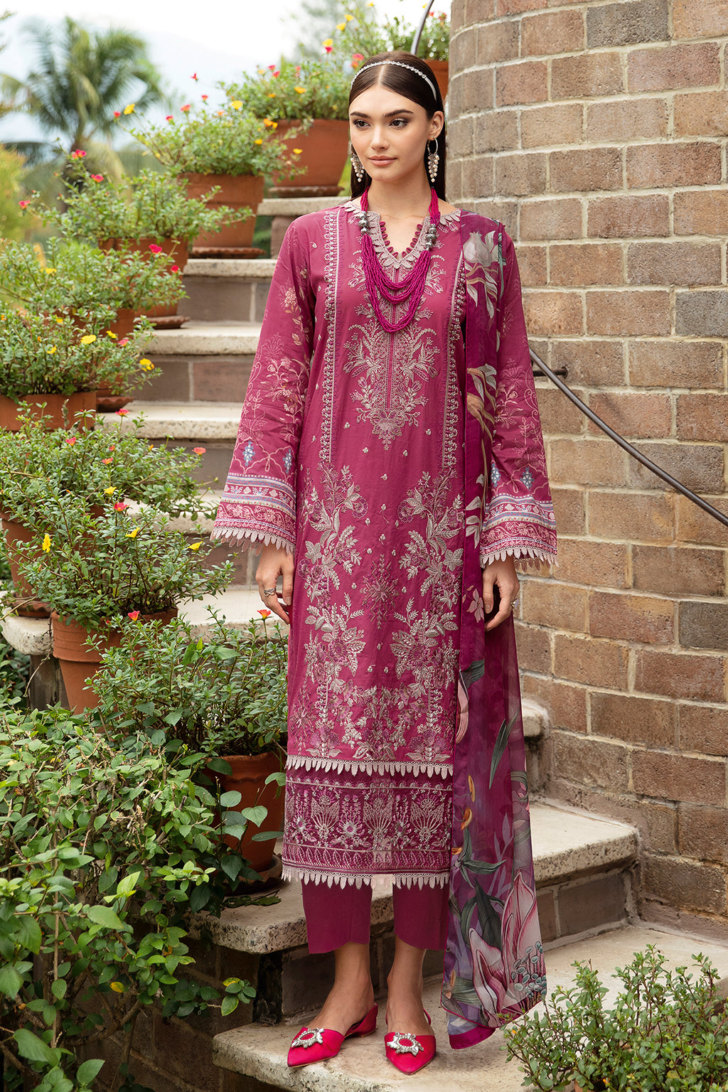 Ramsha | Riwayat Lawn Collection | Y-908