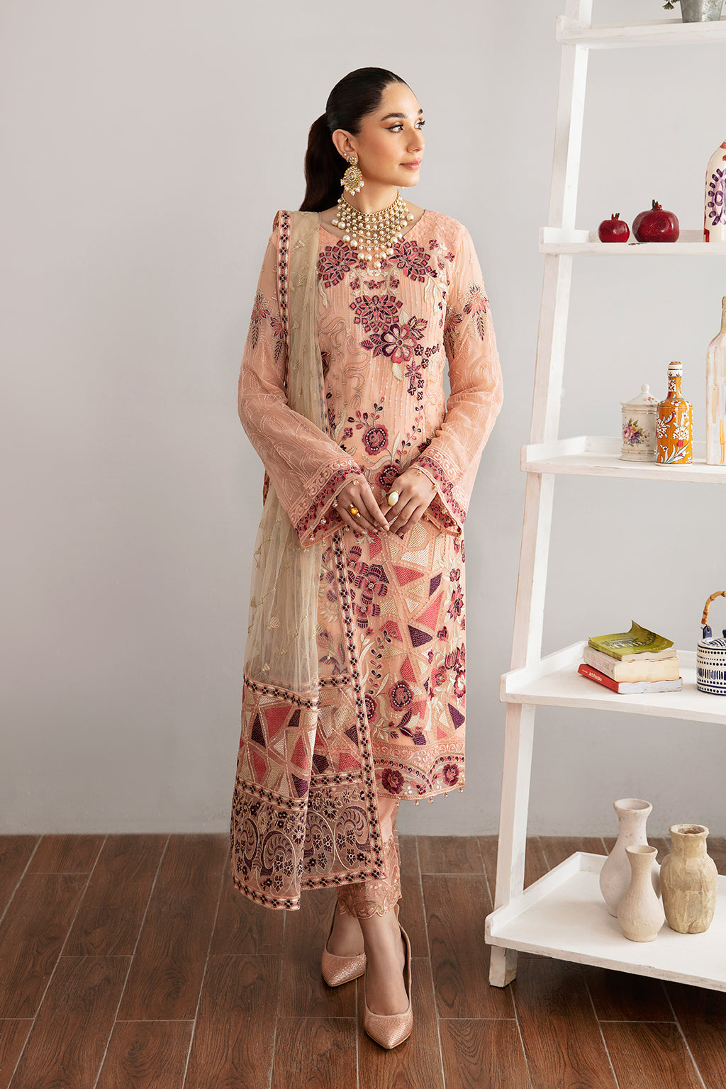 Ramsha | Rangoon Chiffon Collection 24 | D-1112 - Official Ramsha - Agha Fabrics UK