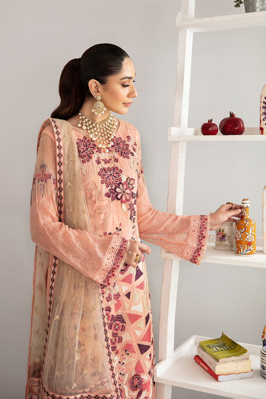 Ramsha | Rangoon Chiffon Collection 24 | D-1112 - Official Ramsha - Agha Fabrics UK