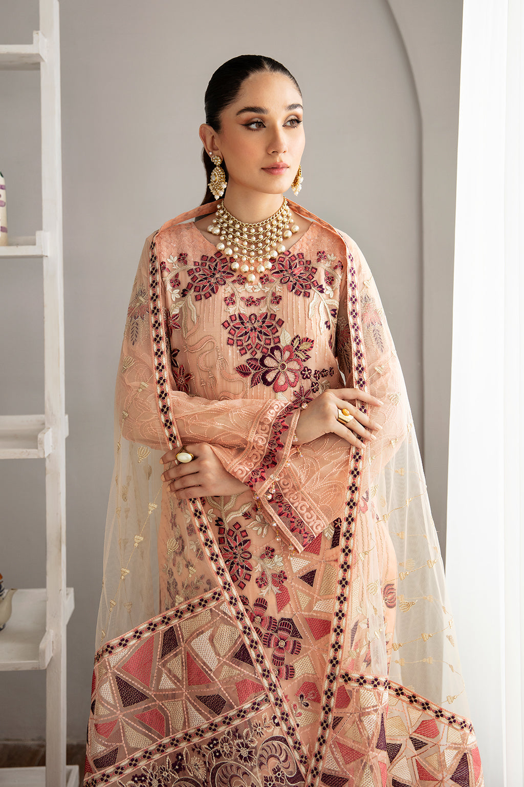 Ramsha | Rangoon Chiffon Collection 24 | D-1112 - Official Ramsha - Agha Fabrics UK