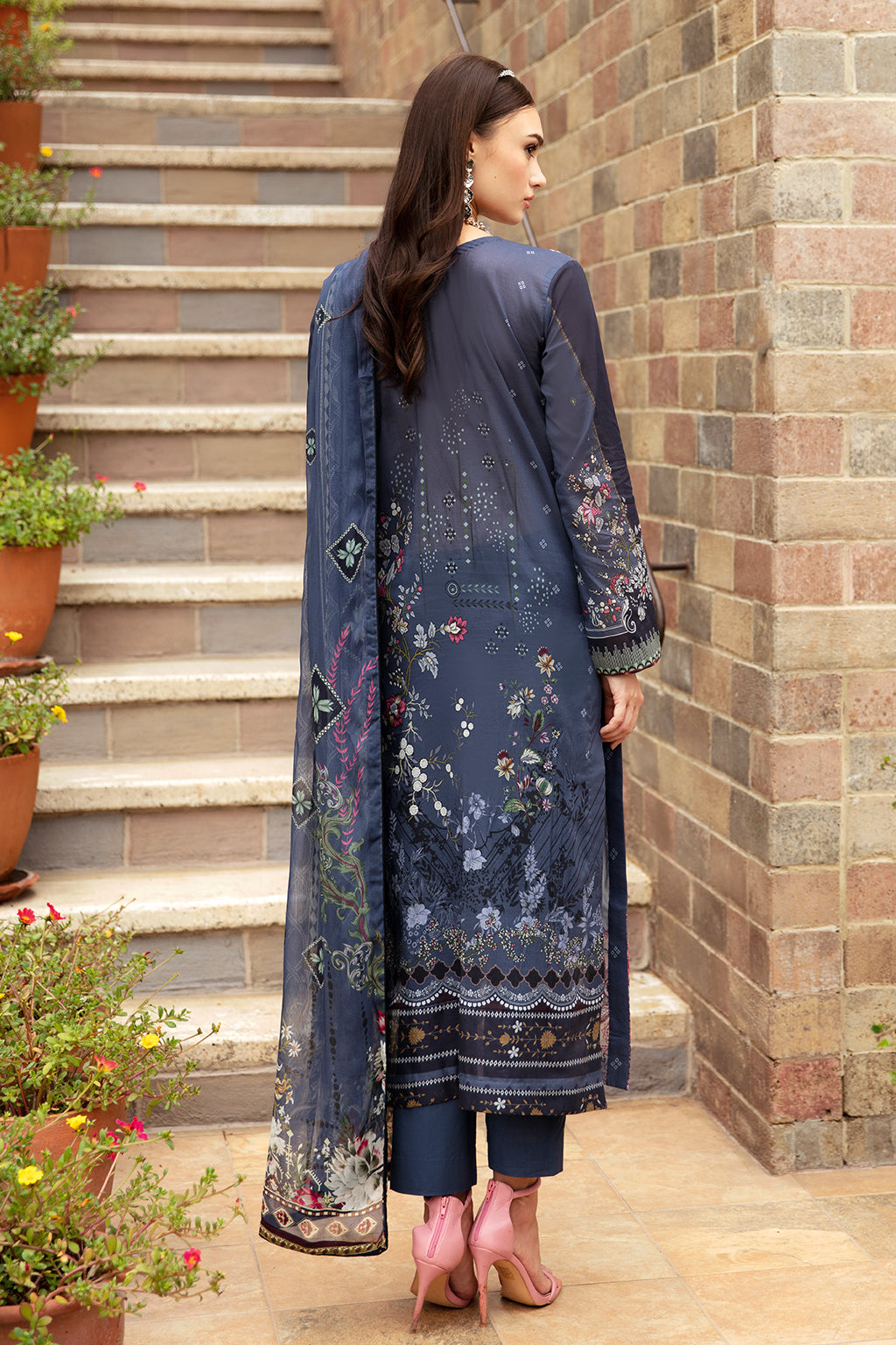 Ramsha | Riwayat Lawn Collection | Y-901