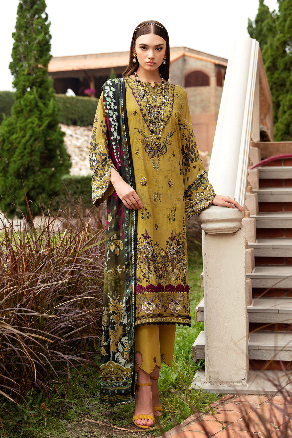 Ramsha | Riwayat Lawn Collection | Y-910