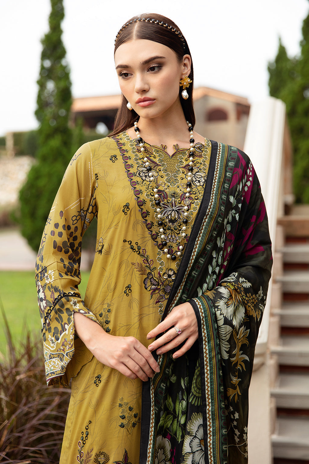 Ramsha | Riwayat Lawn Collection | Y-910