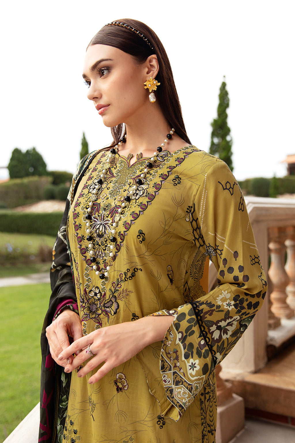 Ramsha | Riwayat Lawn Collection | Y-910