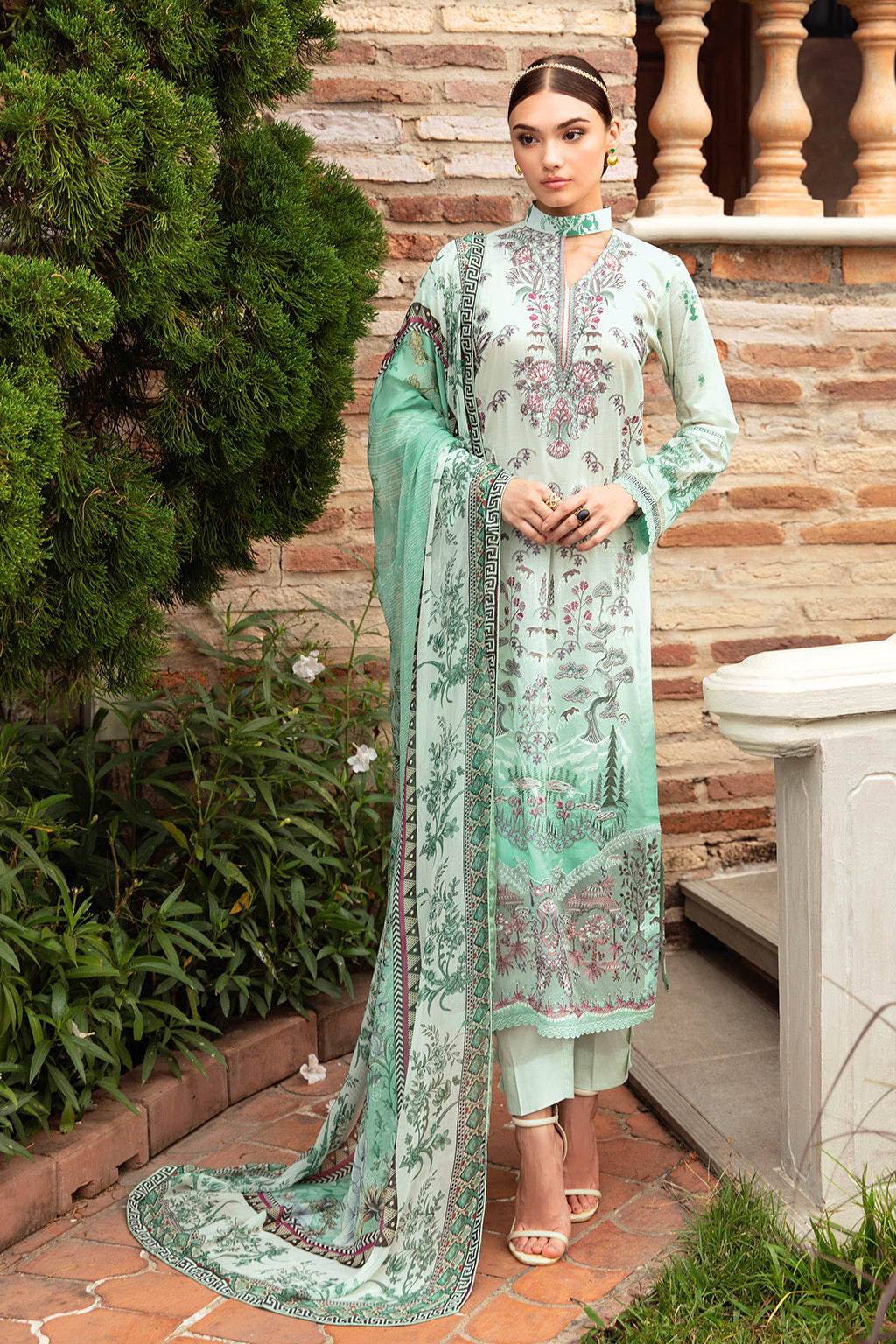 Ramsha | Riwayat Lawn Collection | Y-905
