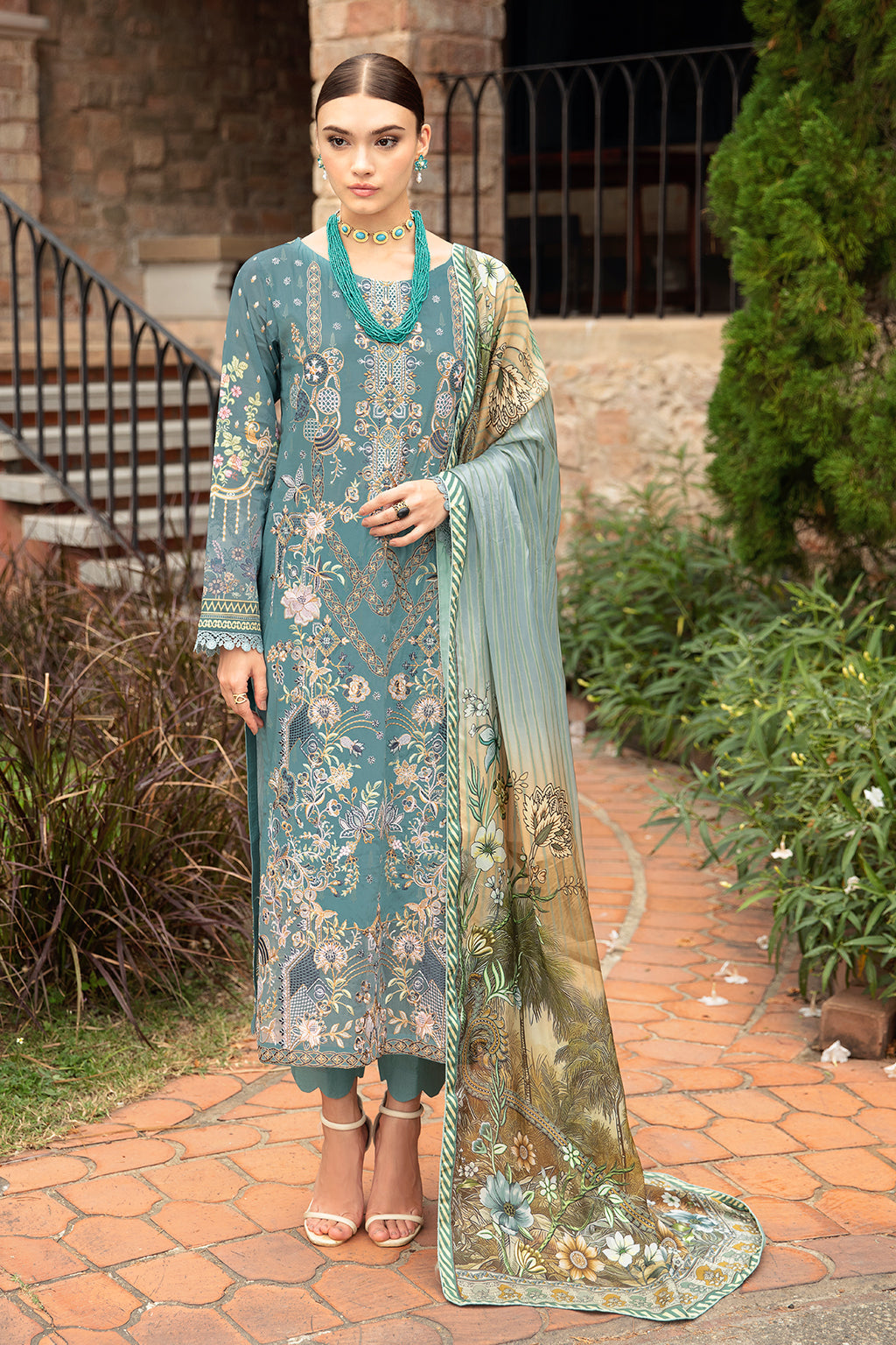 Ramsha | Riwayat Lawn Collection | Y-907