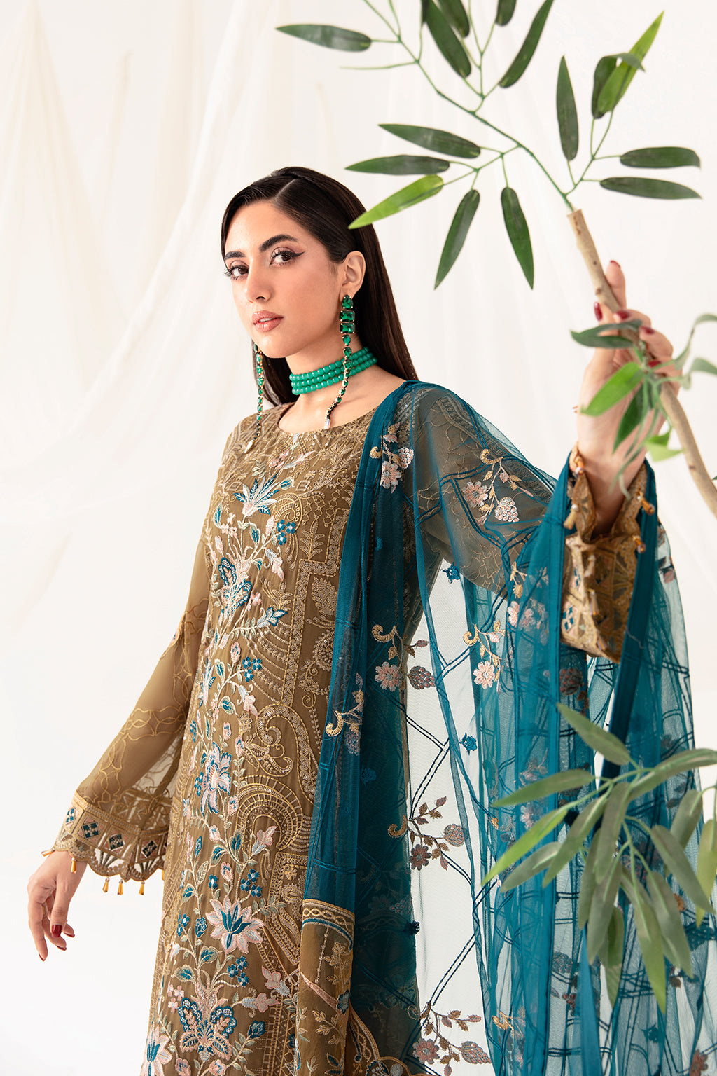 Ramsha | Rangoon Chiffon Collection 24 | D-1012 - Official Ramsha - Agha Fabrics UK