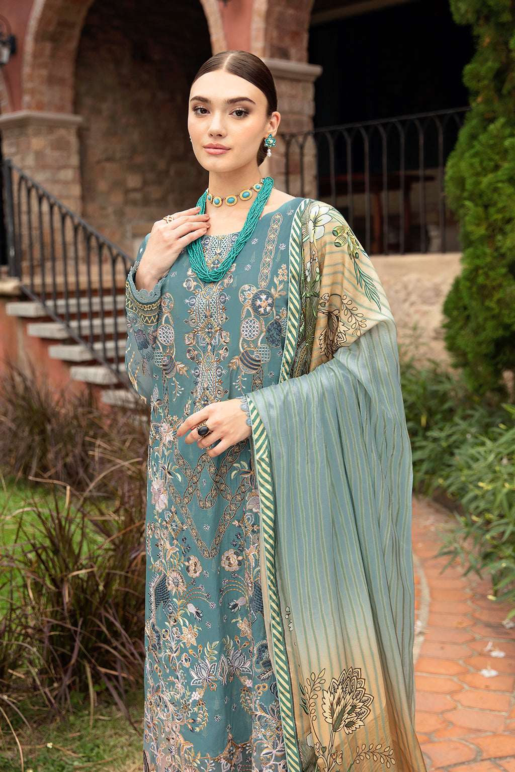 Ramsha | Riwayat Lawn Collection | Y-907