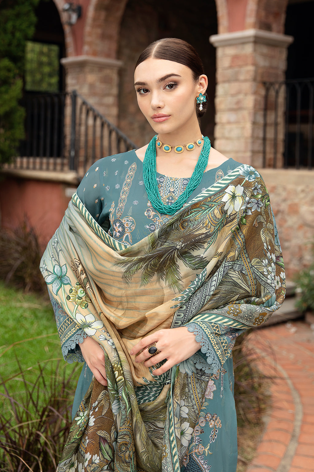 Ramsha | Riwayat Lawn Collection | Y-907
