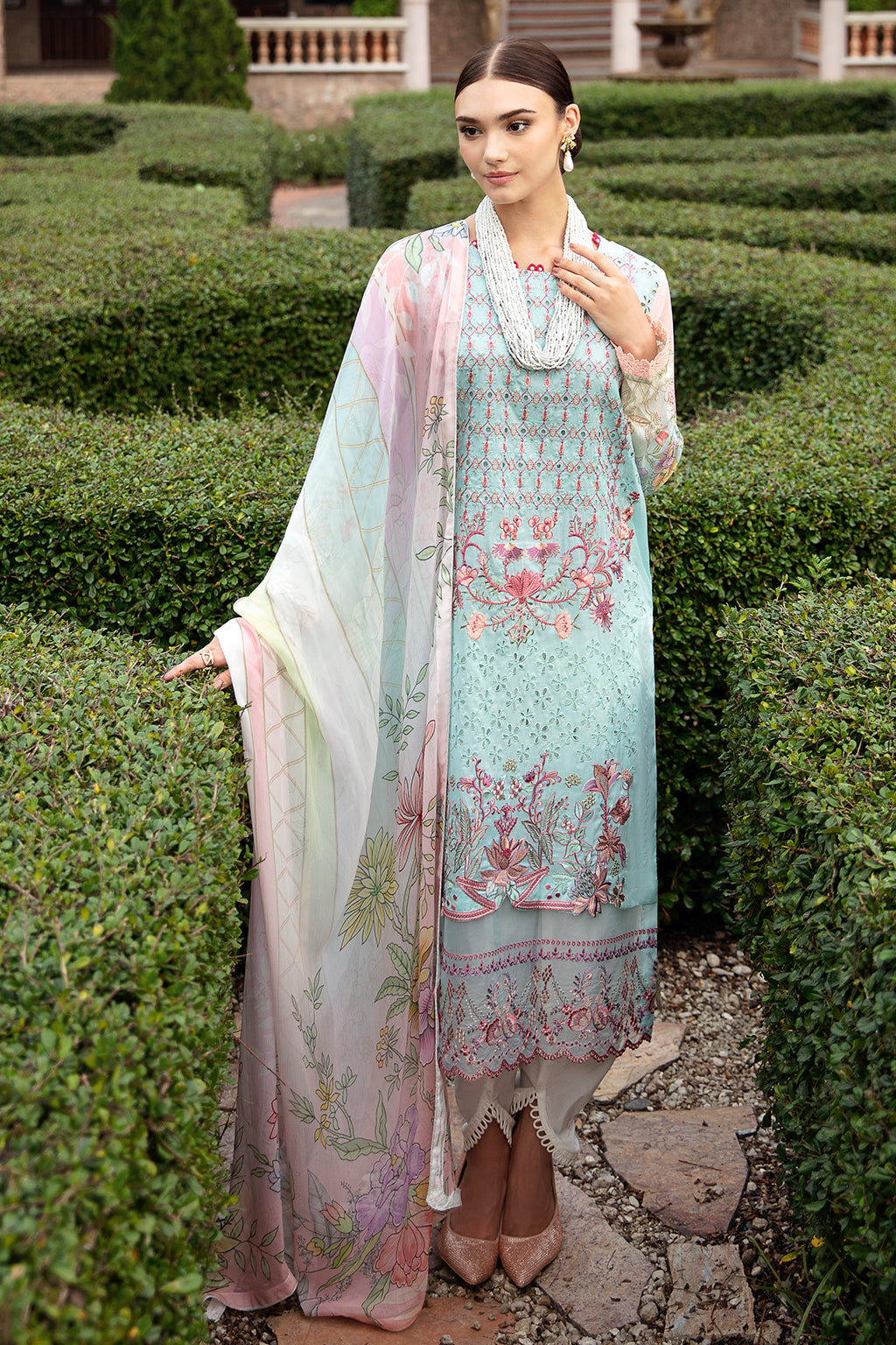 Ramsha | Riwayat Lawn Collection | Y-909