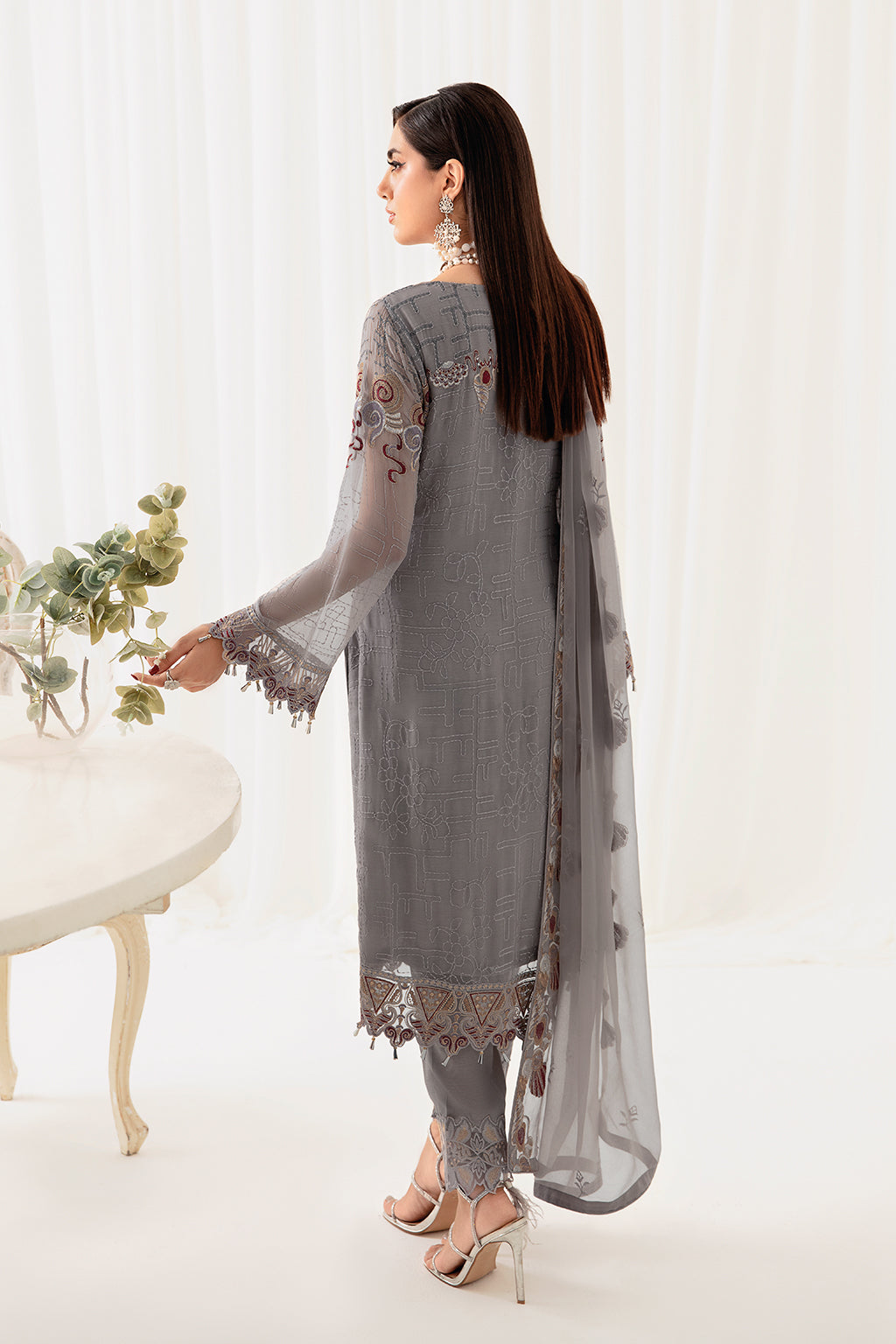 Ramsha | Rangoon Chiffon Collection 24 | D-1006 - Official Ramsha - Agha Fabrics UK