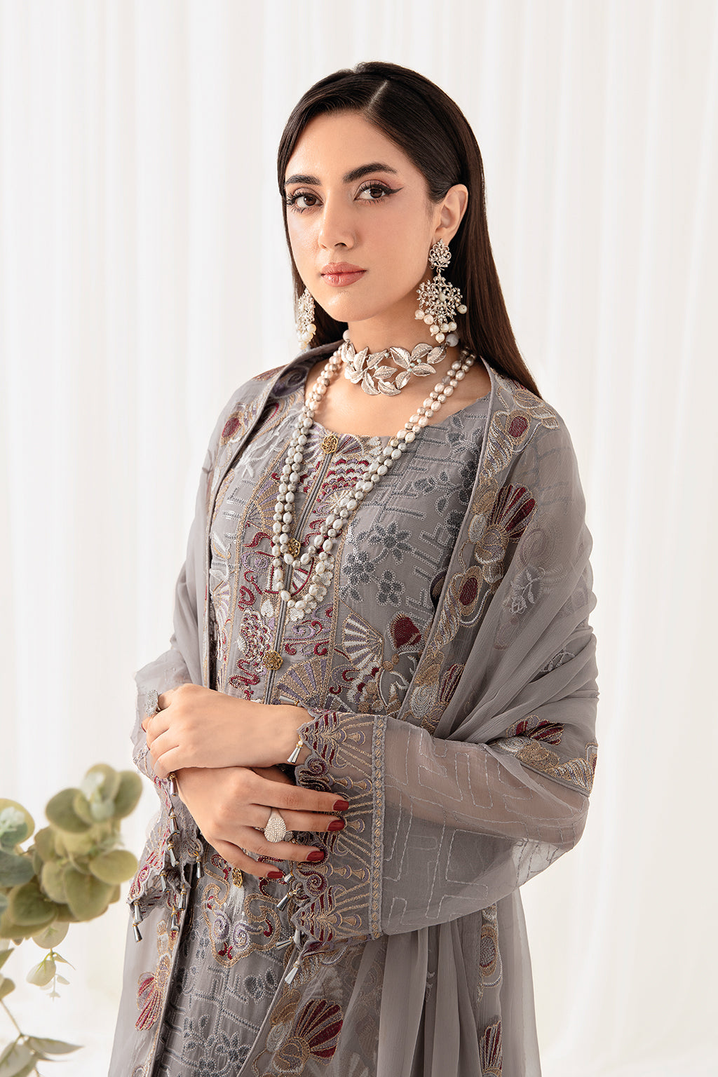 Ramsha | Rangoon Chiffon Collection 24 | D-1006 - Official Ramsha - Agha Fabrics UK