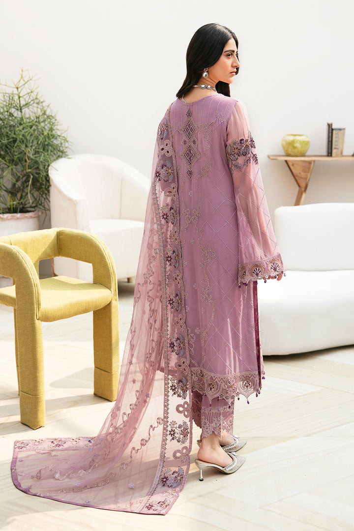 Ramsha | Chevron Chiffon Collection | A-801 - Official Ramsha - Agha Fabrics UK