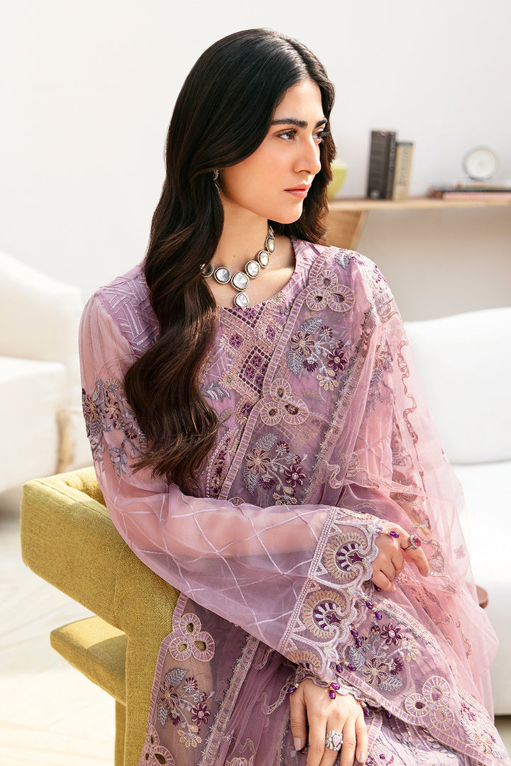 Ramsha | Chevron Chiffon Collection | A-801 - Official Ramsha - Agha Fabrics UK