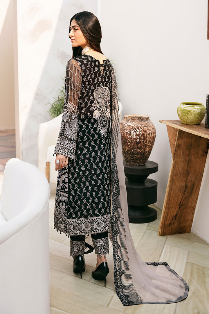 Ramsha | Chevron Chiffon Collection | A-807 - Official Ramsha - Agha Fabrics UK