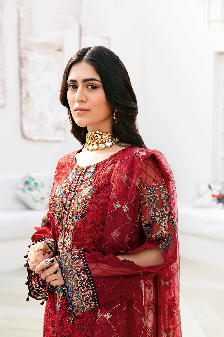 Ramsha | Chevron Chiffon Collection | A-803 - Official Ramsha - Agha Fabrics UK
