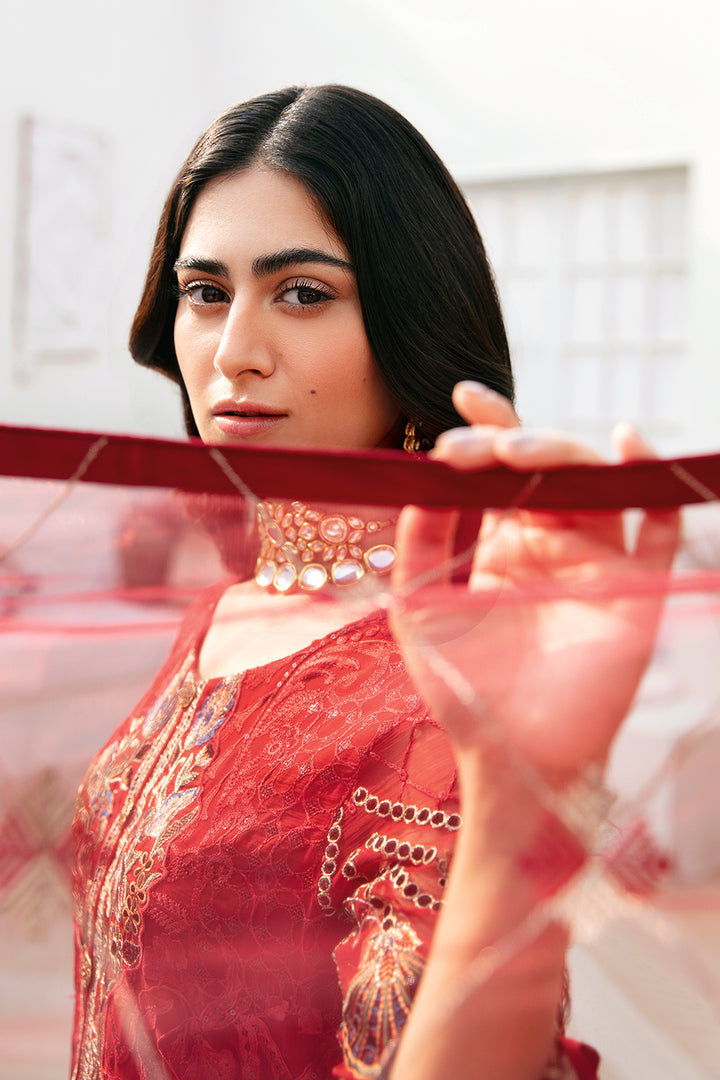 Ramsha | Chevron Chiffon Collection | A-803 - Official Ramsha - Agha Fabrics UK