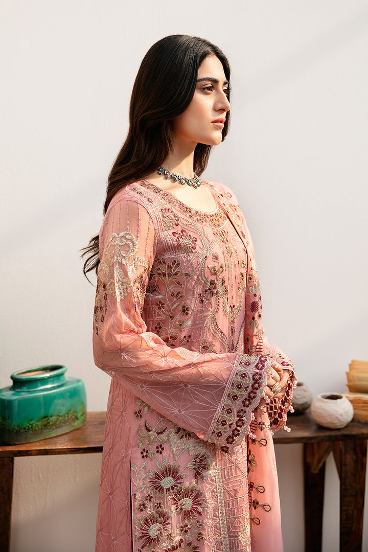 Ramsha | Chevron Chiffon Collection | A-805 - Official Ramsha - Agha Fabrics UK