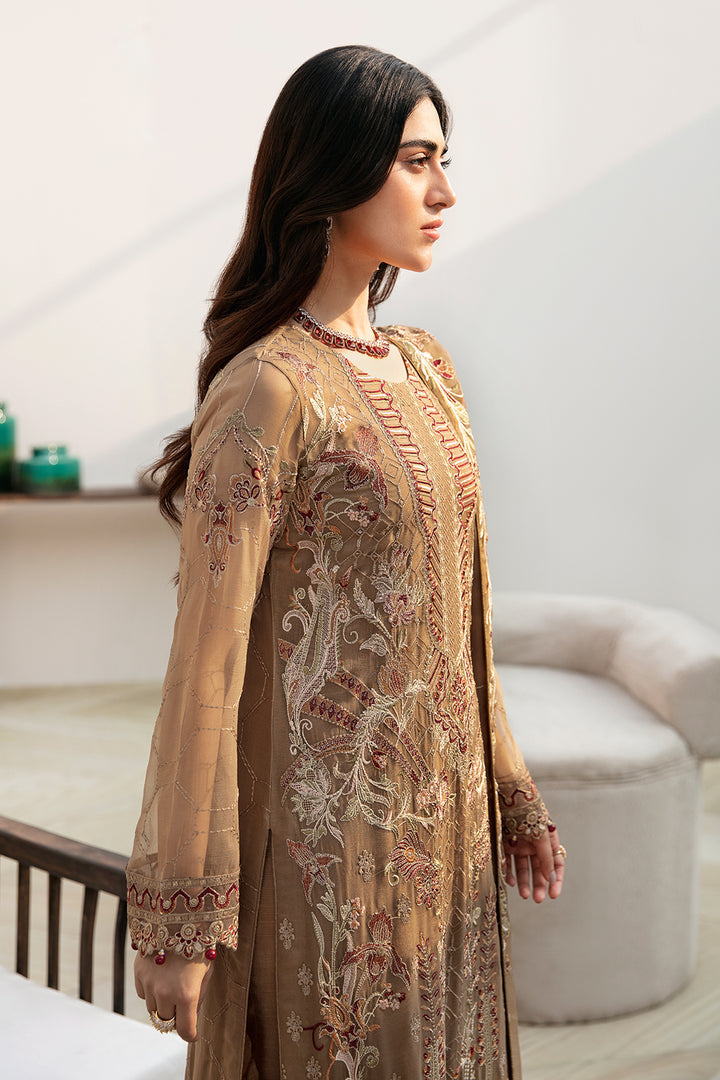 Ramsha | Chevron Chiffon Collection | A-812 - Official Ramsha - Agha Fabrics UK