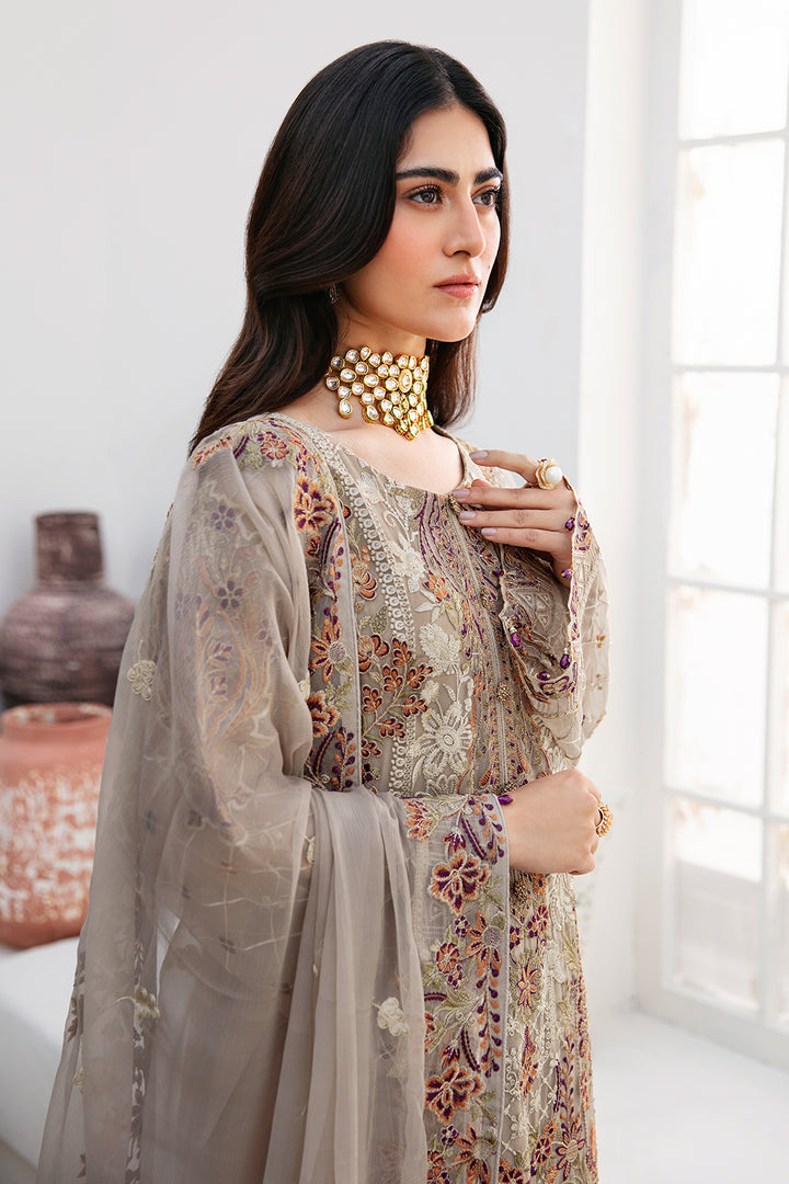 Ramsha | Chevron Chiffon Collection | A-806 - Official Ramsha - Agha Fabrics UK