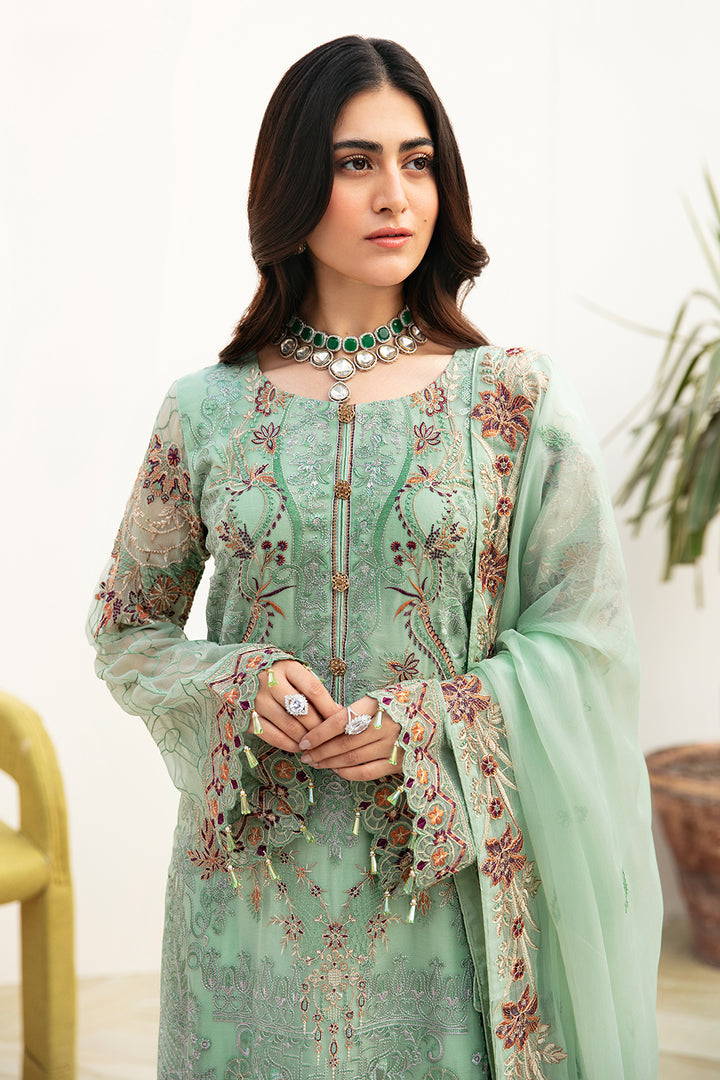 Ramsha | Chevron Chiffon Collection | A-804 - Official Ramsha - Agha Fabrics UK