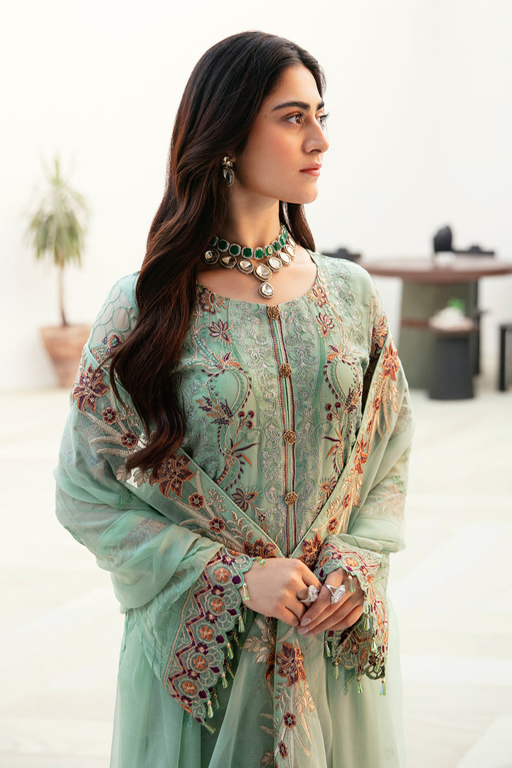 Ramsha | Chevron Chiffon Collection | A-804 - Official Ramsha - Agha Fabrics UK
