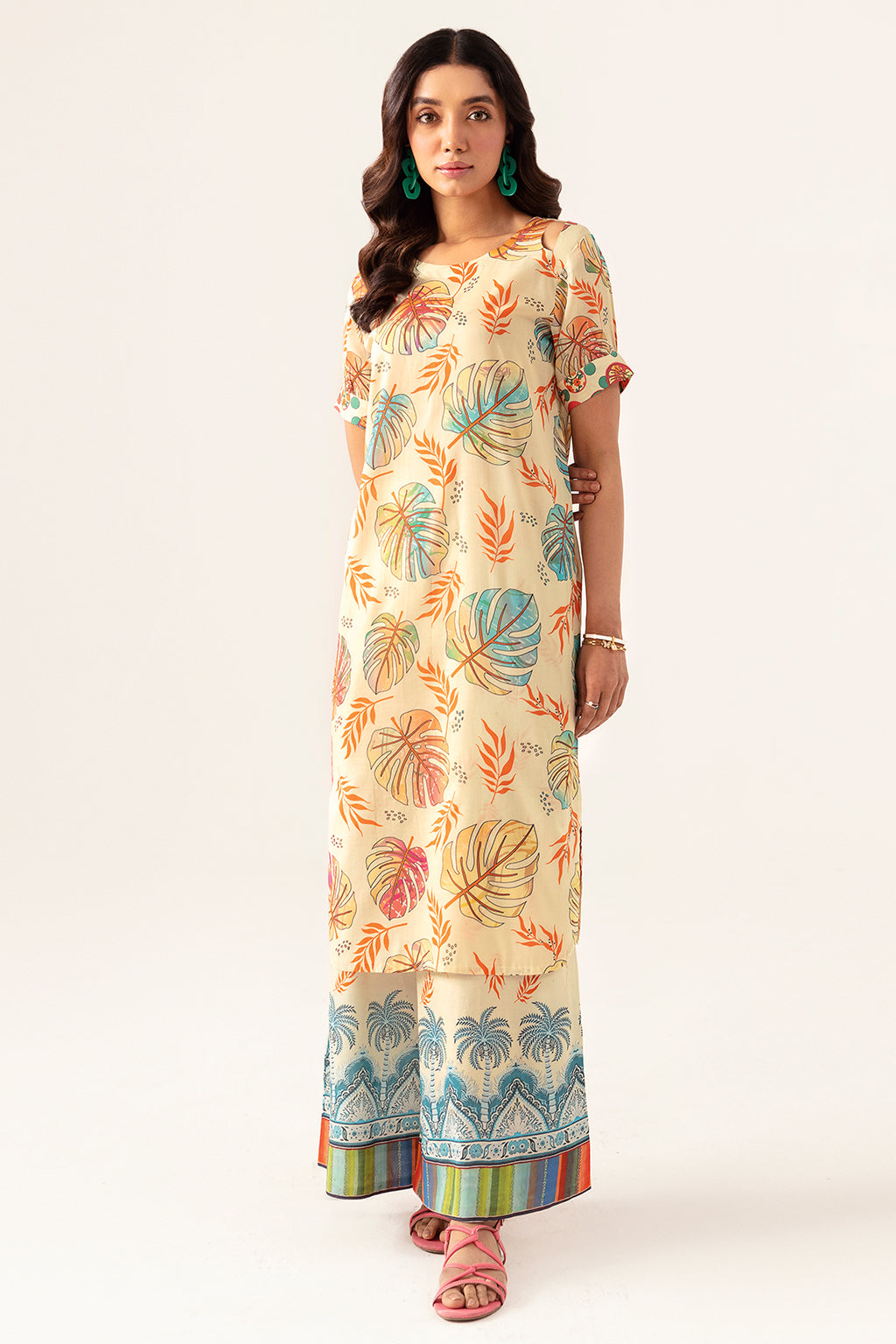 Ramsha | Pinted Lawn | RP-107 - Official Ramsha - Agha Fabrics UK