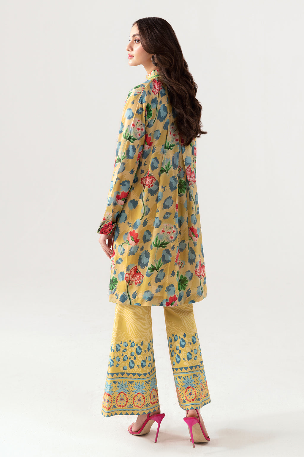 Ramsha | Pinted Lawn | RP-109 - Official Ramsha - Agha Fabrics UK