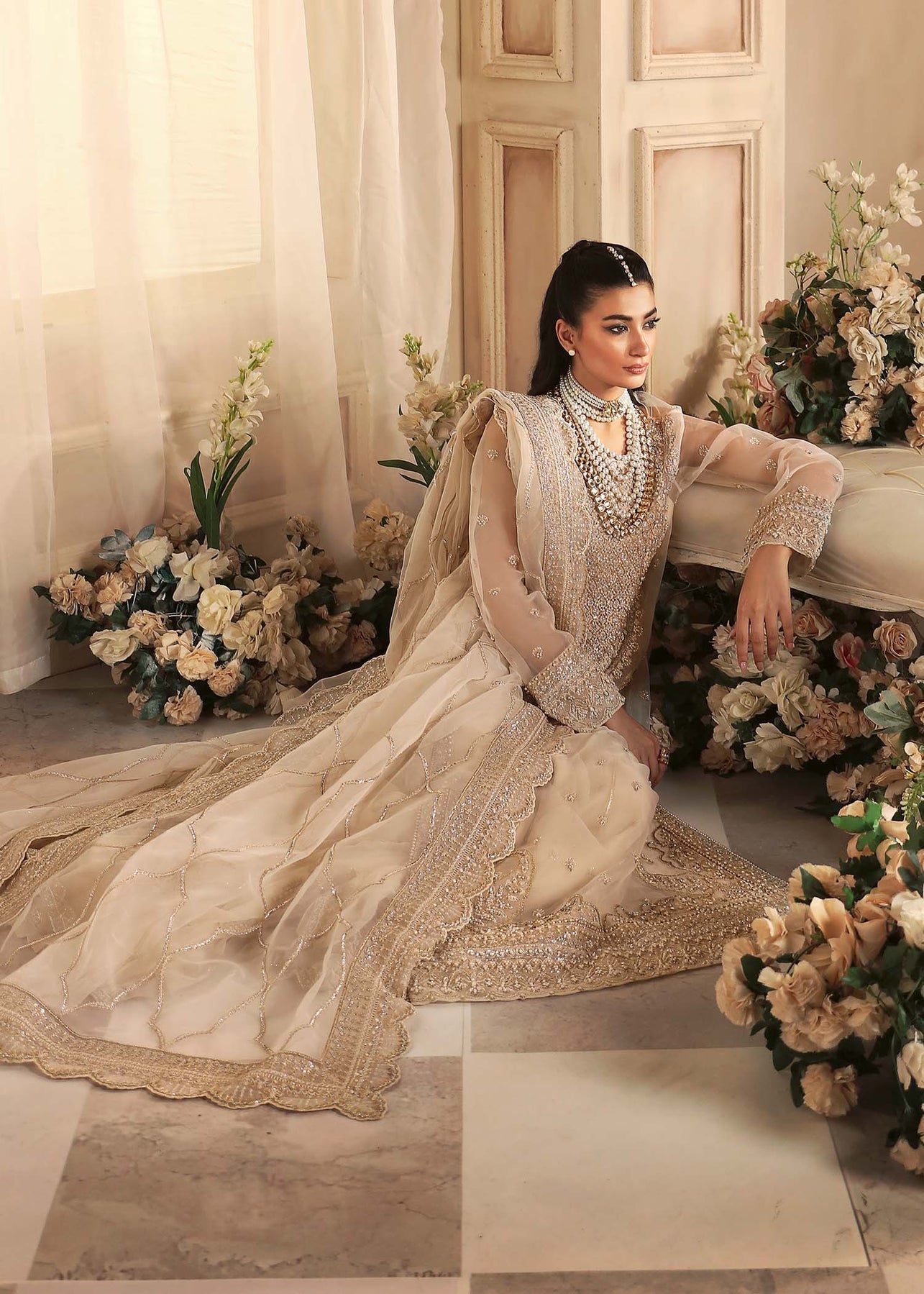 Akbar Aslam | Aleia Luxury Formals | Azucena - Official Akbar Aslam - Agha Fabrics UK
