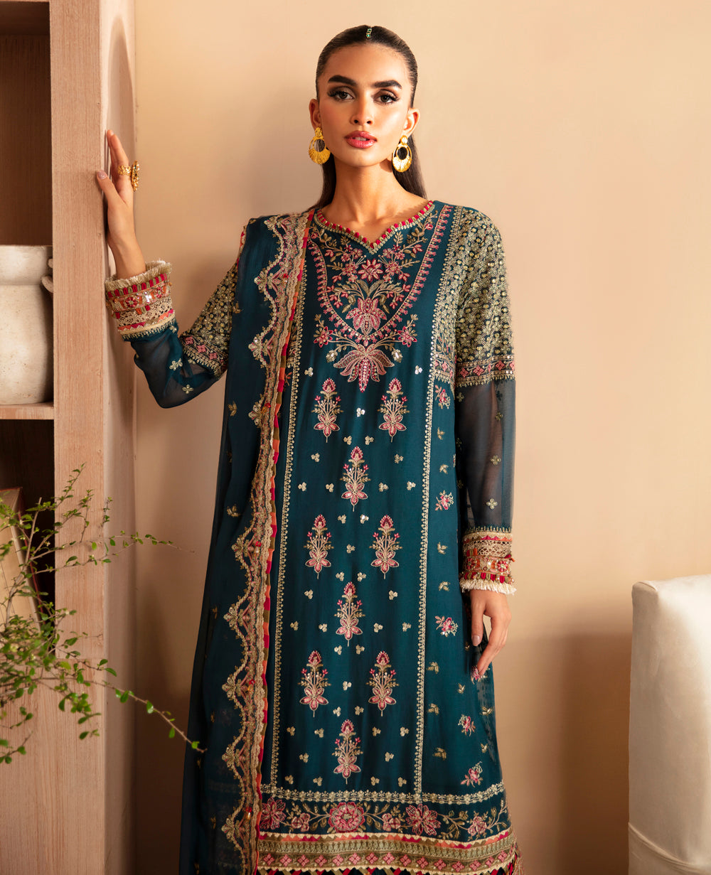Xenia Formals | Raahi Luxury Formals | NEHMAT - Official Xenia Formals - Agha Fabrics UK
