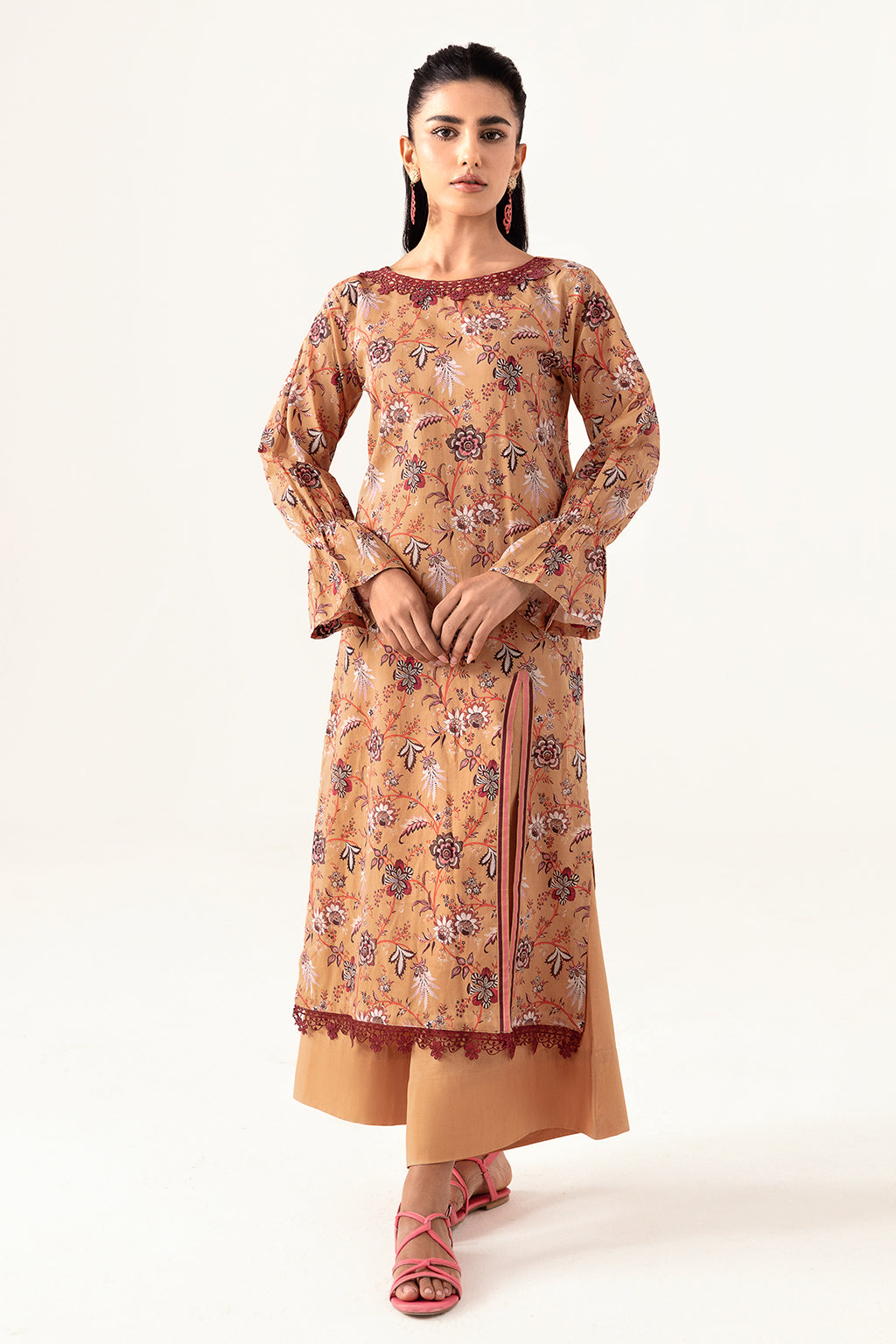 Ramsha | Pinted Lawn | RP-112 - Official Ramsha - Agha Fabrics UK