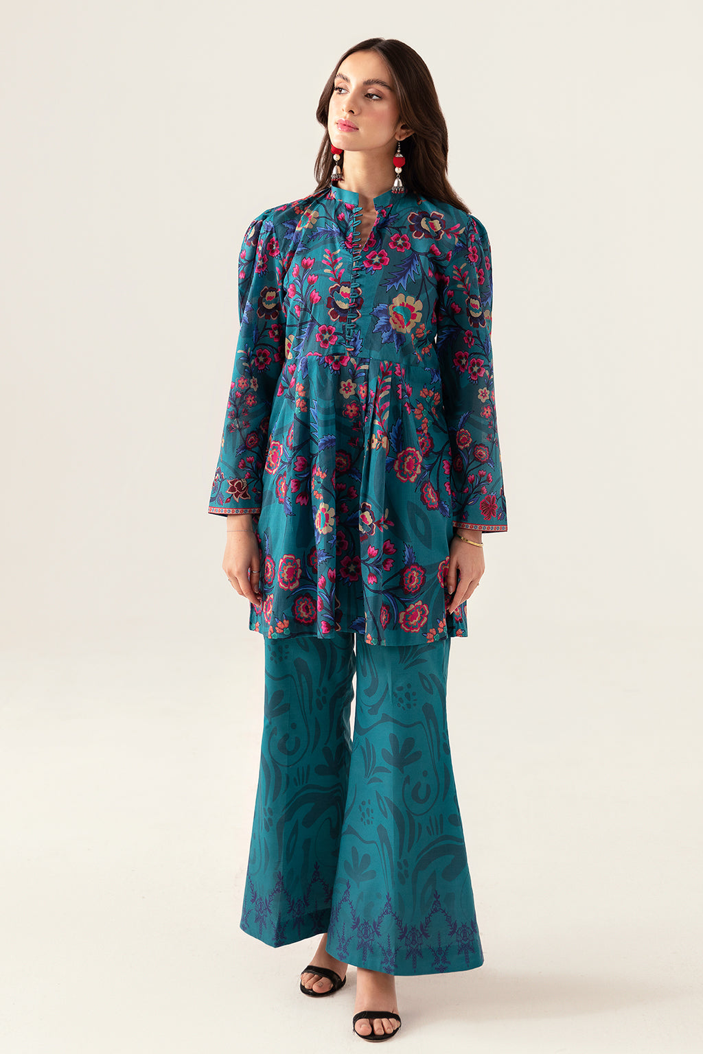 Ramsha | Pinted Lawn | RP-108 - Official Ramsha - Agha Fabrics UK