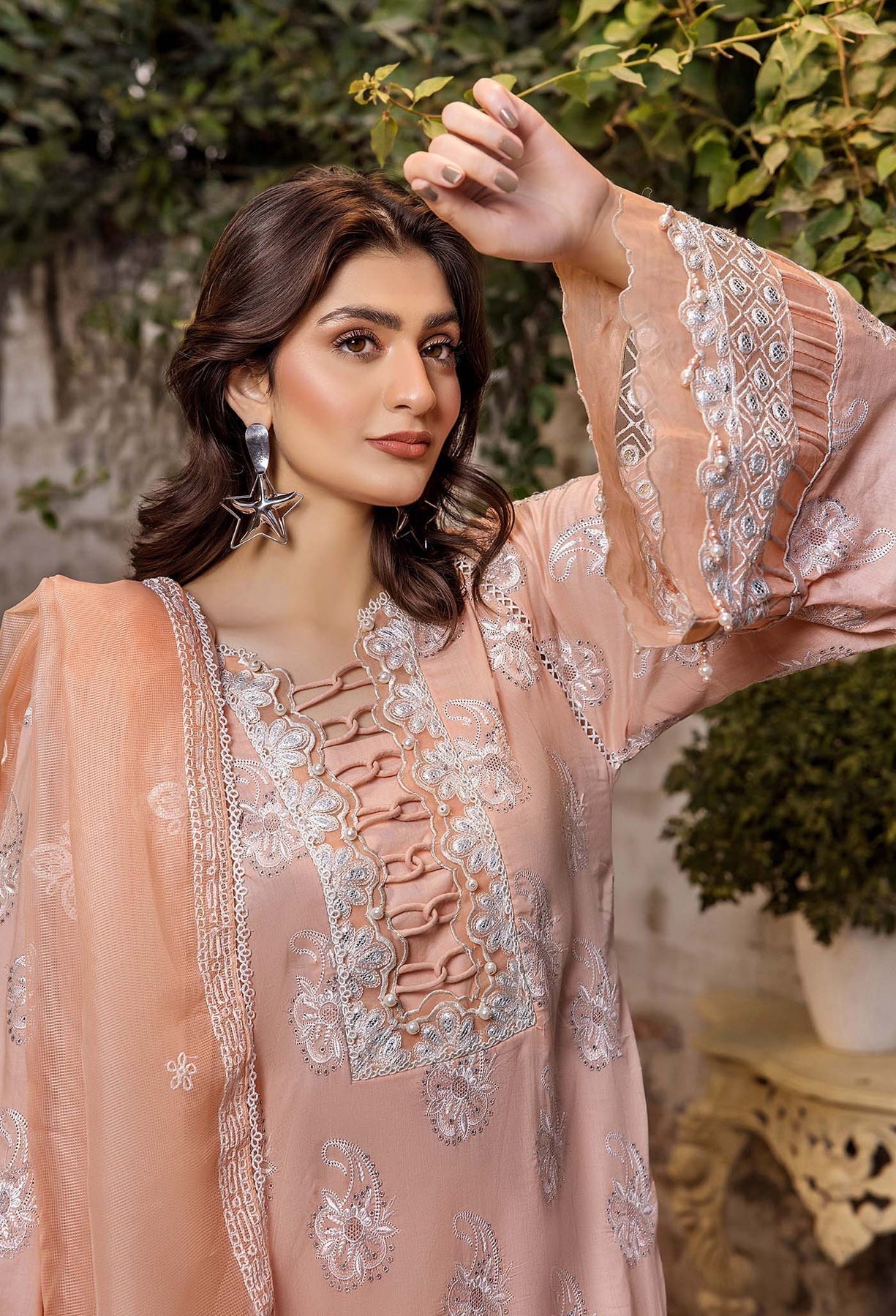 Adans Libas | Inara 25 | CHIKANKARI 4773 - Official Adans Libas - Agha Fabrics UK