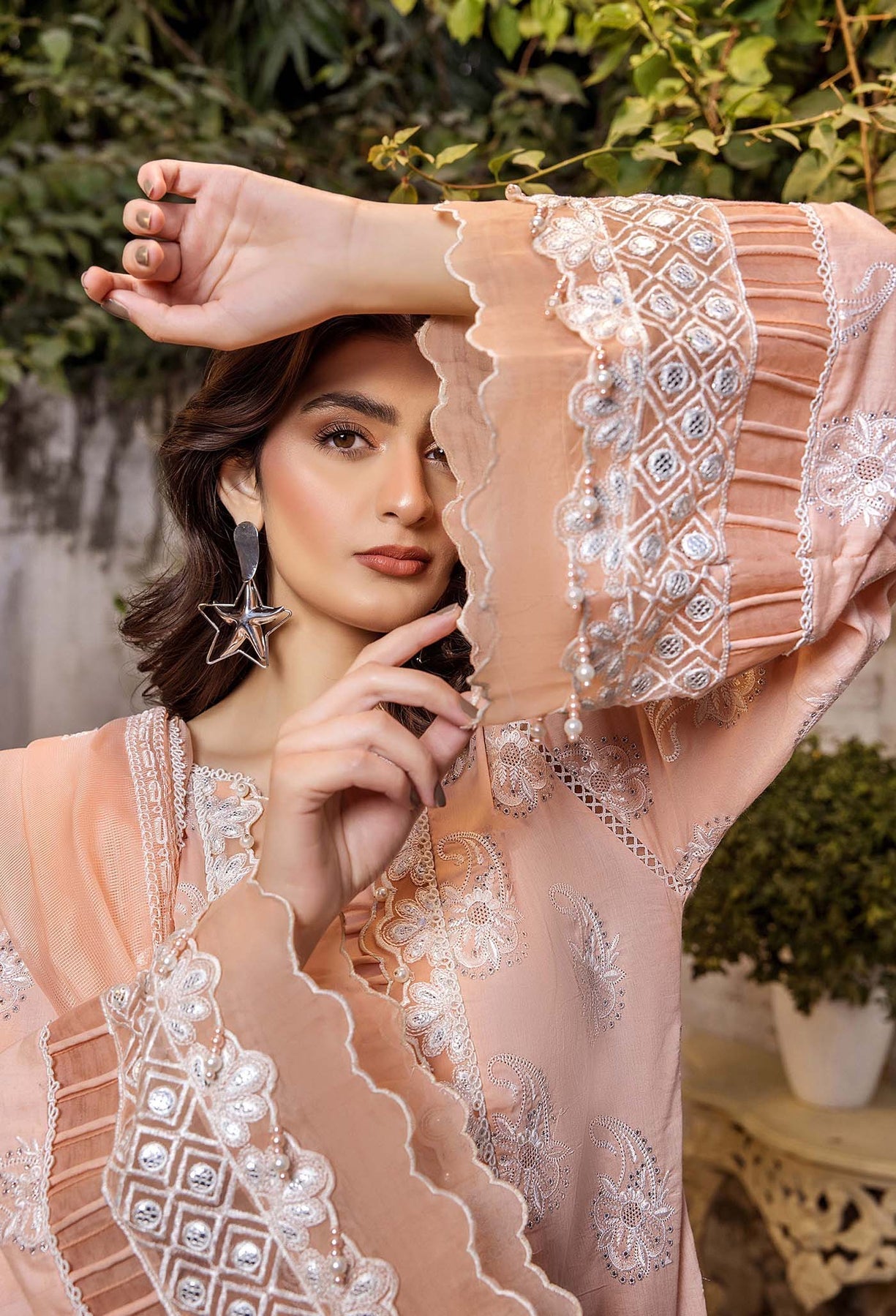 Adans Libas | Chikankari 25 | 4773 - Official Adans Libas - Agha Fabrics UK