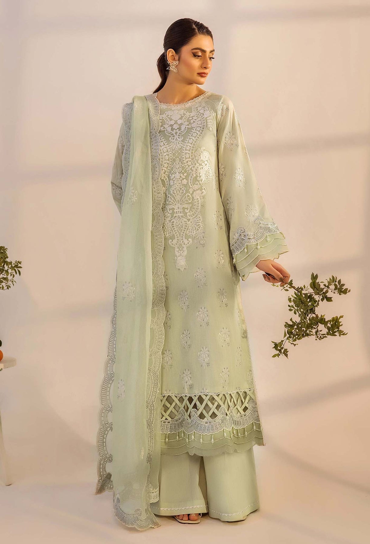 Adans Libas | Inara 25 | CHIKANKARI 4775 - Official Adans Libas - Agha Fabrics UK