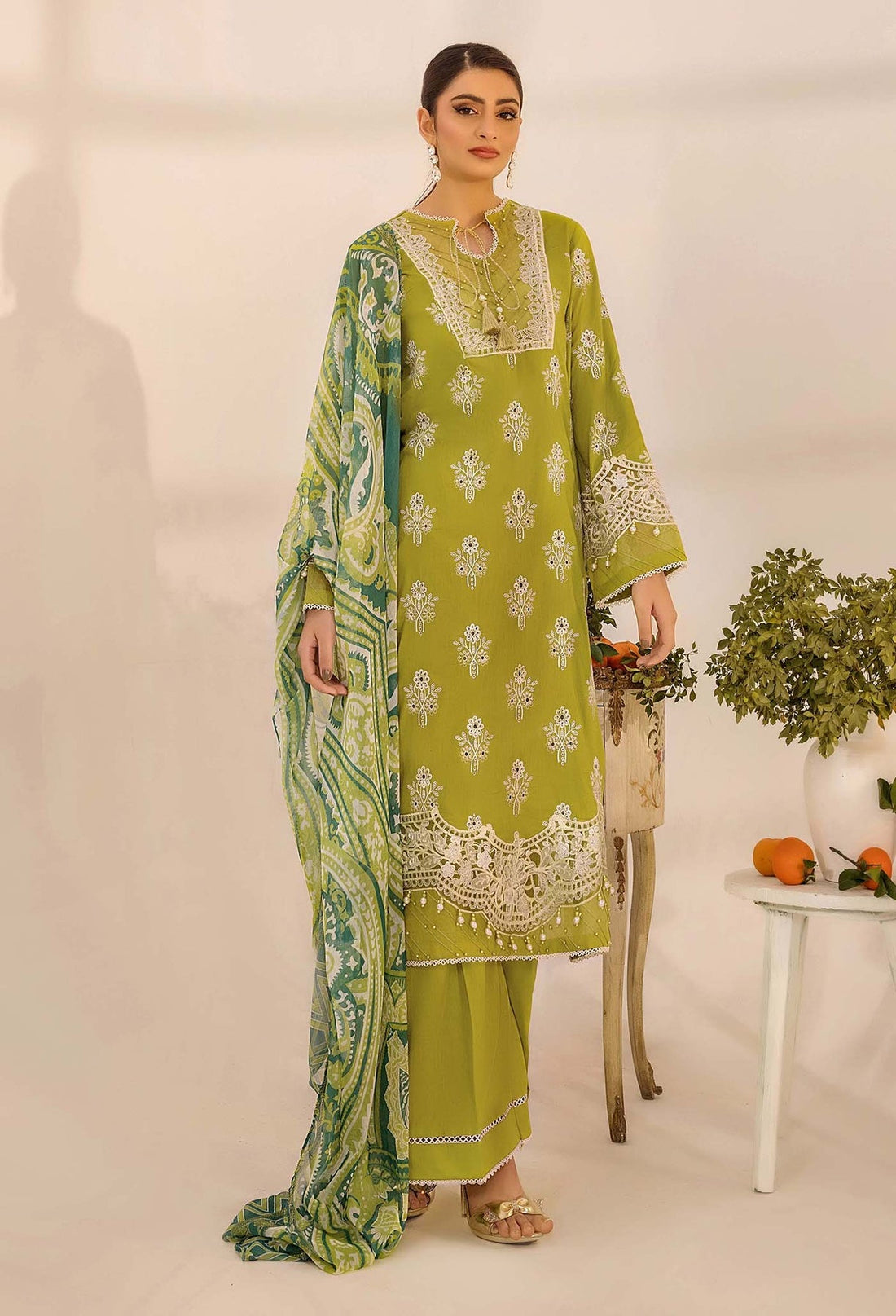 Adans Libas | Chikankari 25 | 4776 - Official Adans Libas - Agha Fabrics UK