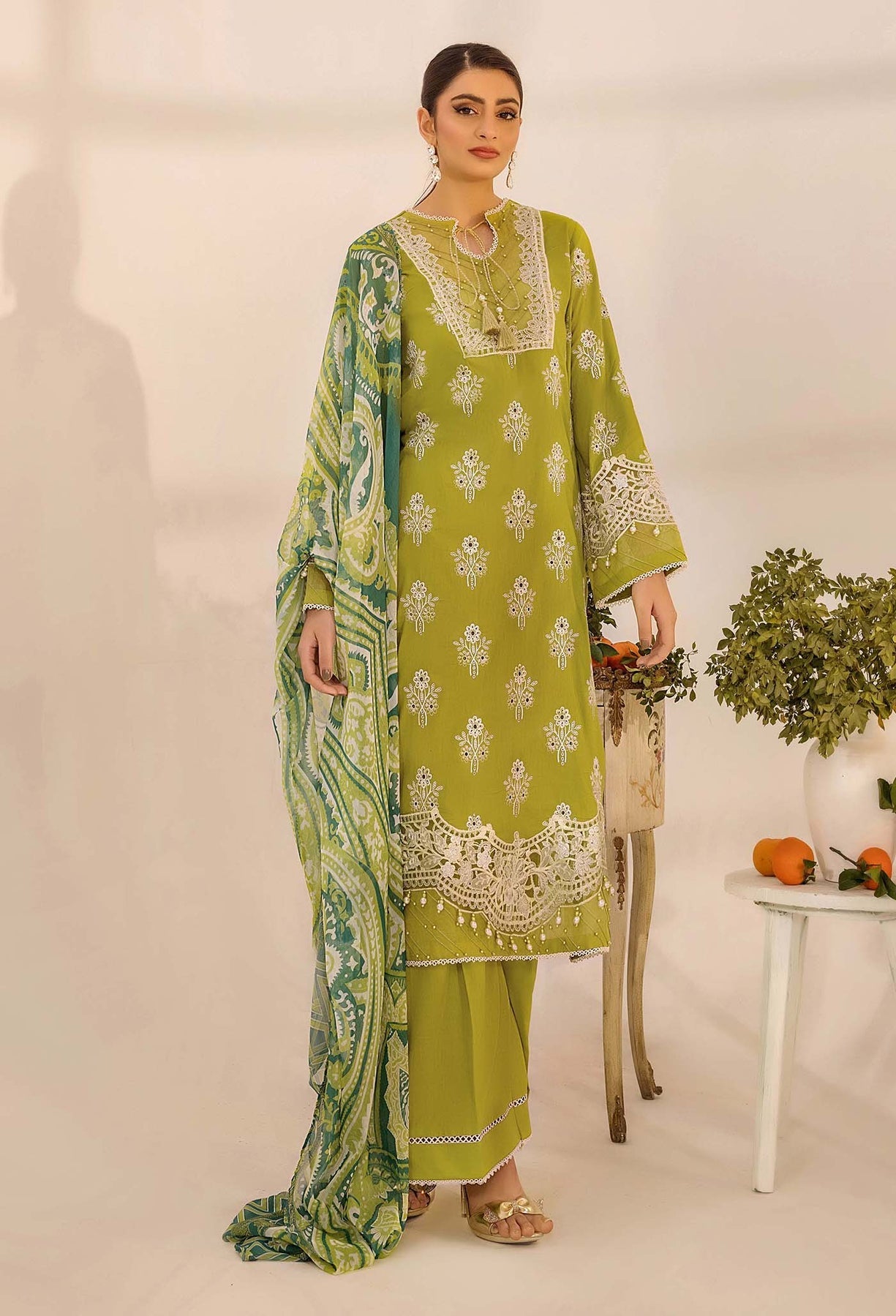 Adans Libas | Chikankari 25 | 4776 - Official Adans Libas - Agha Fabrics UK